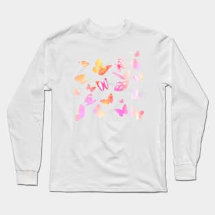 Holographic butterfly Long Sleeve T-Shirt